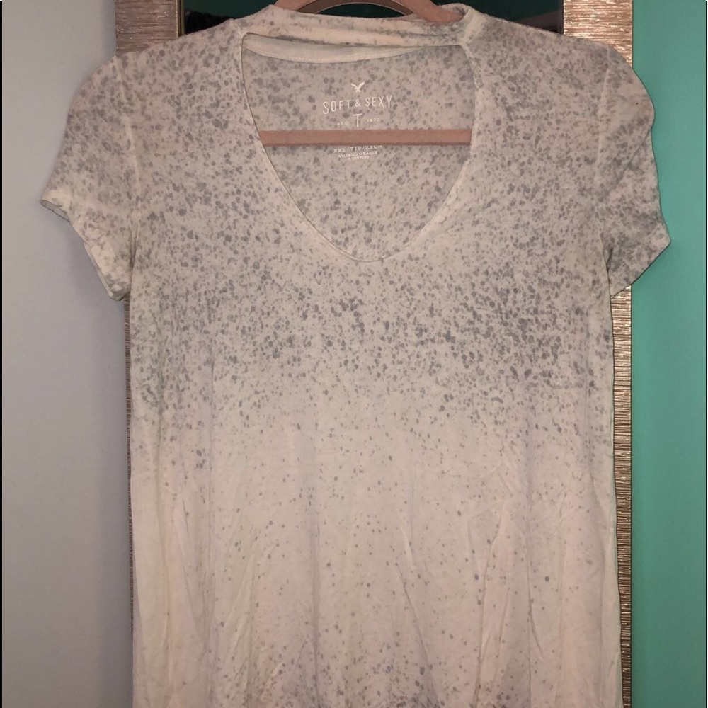 XXS American Eagle Choker T shirt